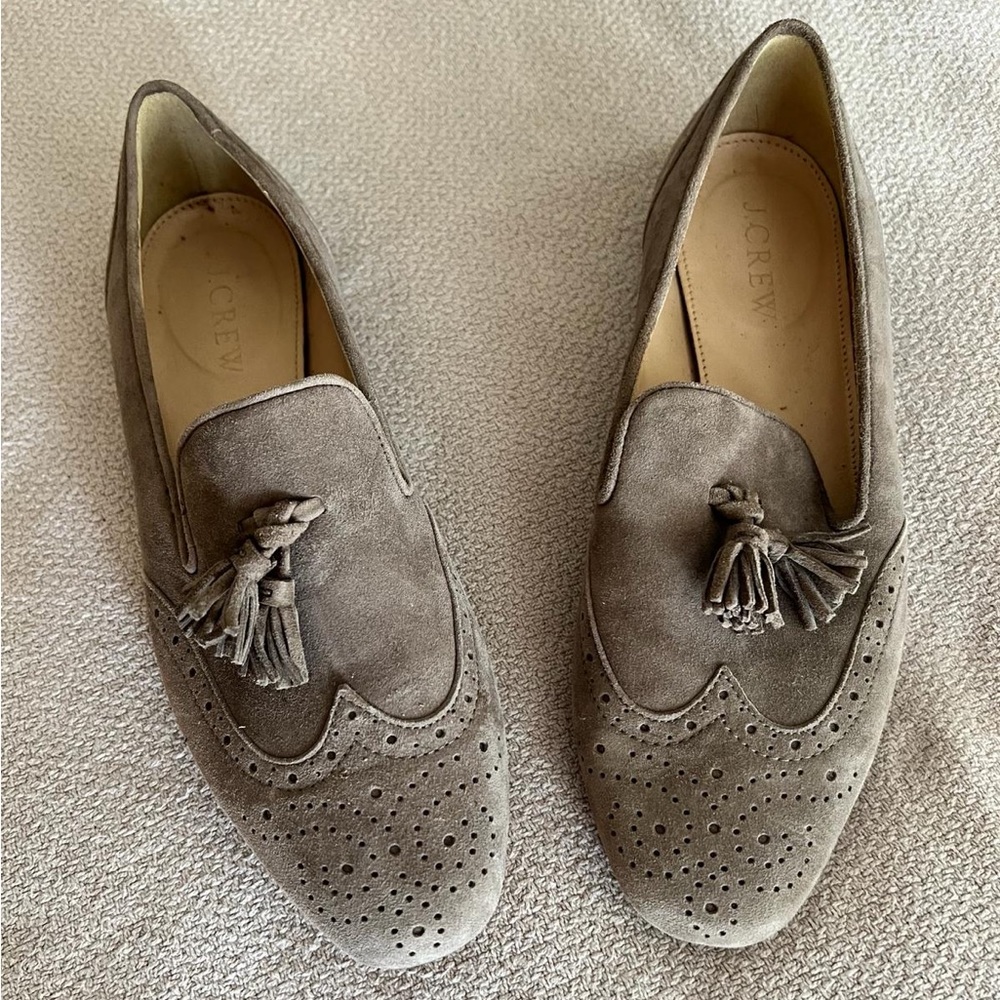 J. Crew Suede Loafers - Women’s Size 6